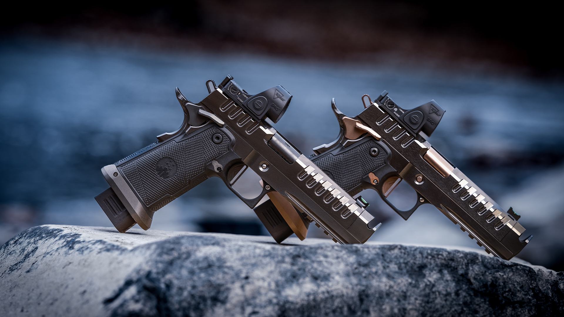 Watchtower Defense Apache double-stack 1911 pistols