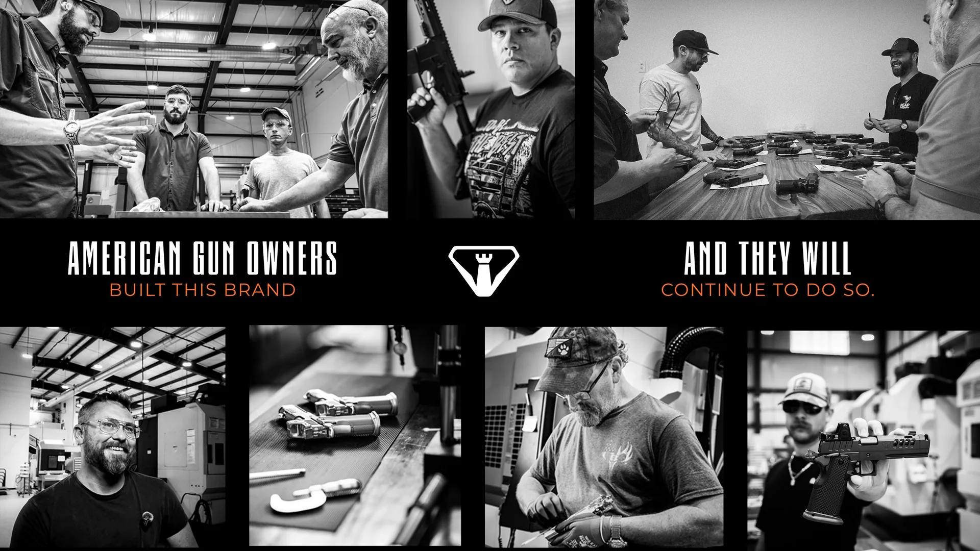 Watchtower Defense team members and machinists at the Tomball, Texas factory