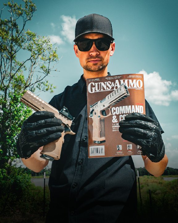 Guns and Ammo cover featuring the Apache Commander