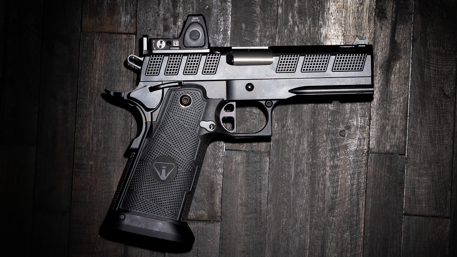 Watchtower Defense Vantage C slide and barrel detail