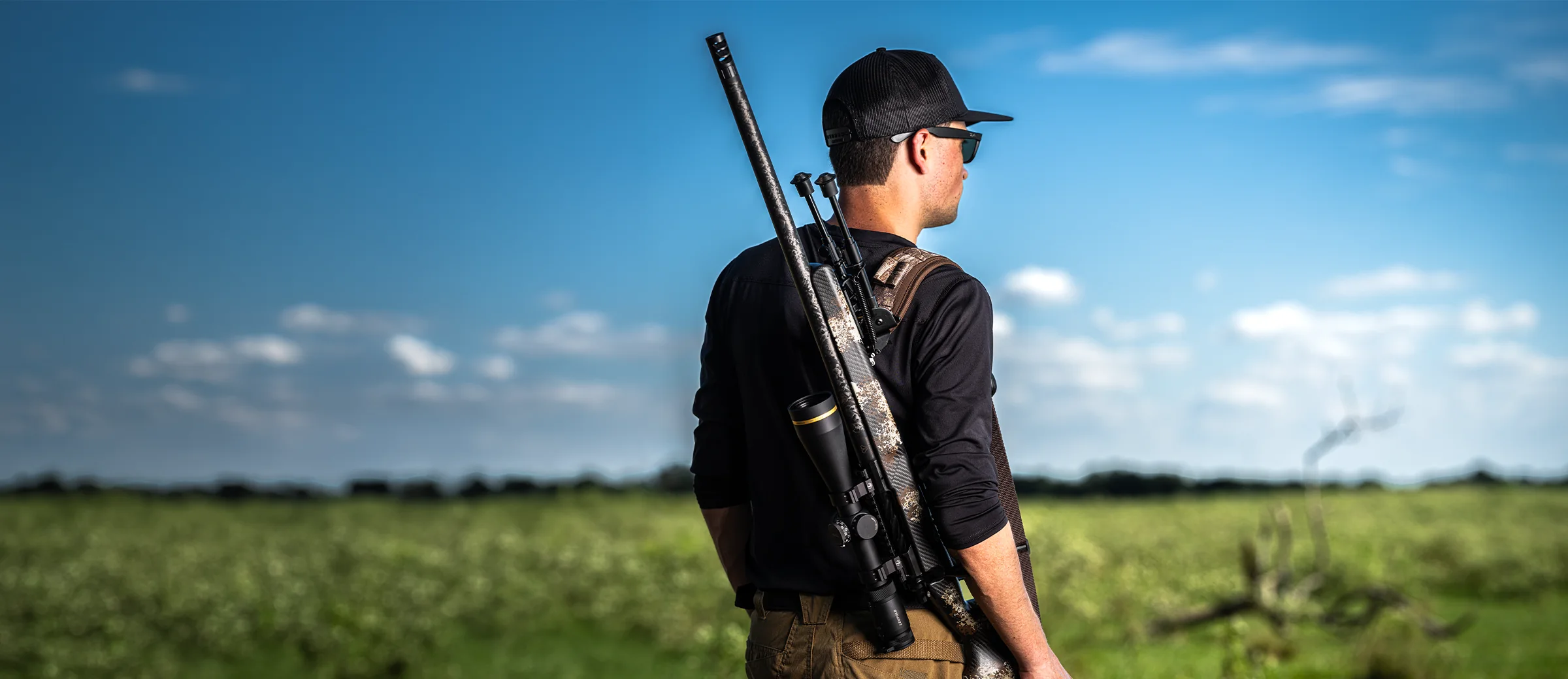 Watchtower Defense Stratis bolt-action rifle in the field